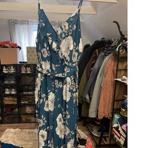 Fashionnova Flower Detail Jumpsuit 3X